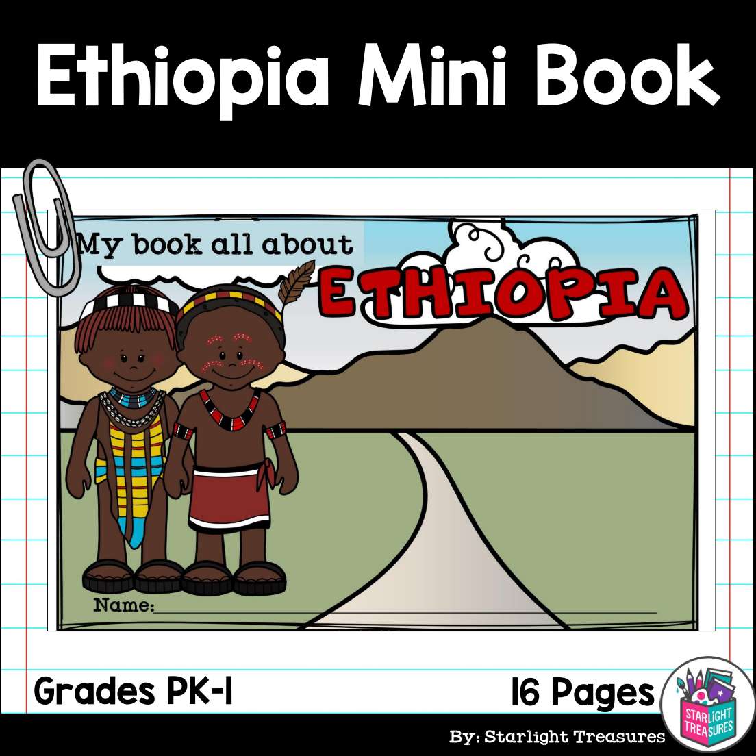 Ethiopia Mini Book for Early Readers - A Country Study