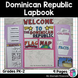 Dominican Republic Lapbook for Early Learners - A Country Study