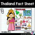 Thailand Fact Sheet for Early Readers