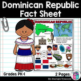 Dominican Republic Fact Sheet for Early Readers