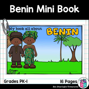 Benin Mini Book for Early Readers - A Country Study