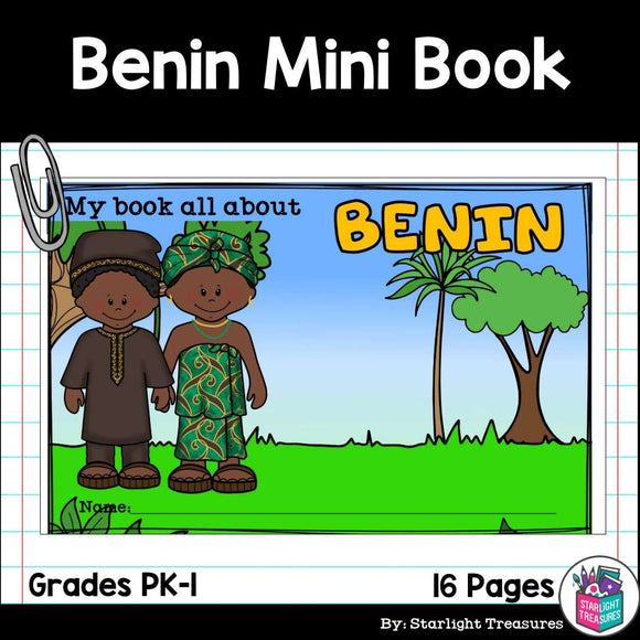 Benin Mini Book for Early Readers - A Country Study