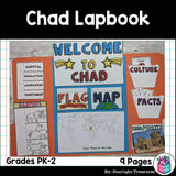 Chad Lapbook for Early Learners - A Country Study