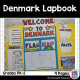 Denmark Lapbook for Early Learners - A Country Study