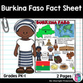 Burkina Faso Fact Sheet for Early Readers