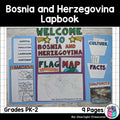 Bosnia and Herzegovina Lapbook for Early Learners - A Country Study