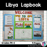 Libya Lapbook for Early Learners - A Country Study