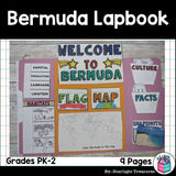 Bermuda Lapbook for Early Learners - A Country Study