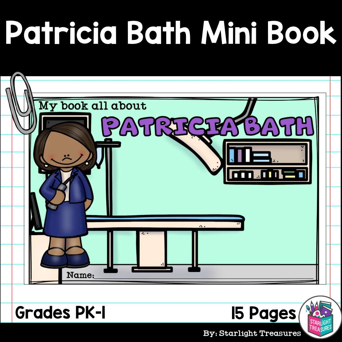Patricia Bath Mini Book for Early Readers: Black History Month