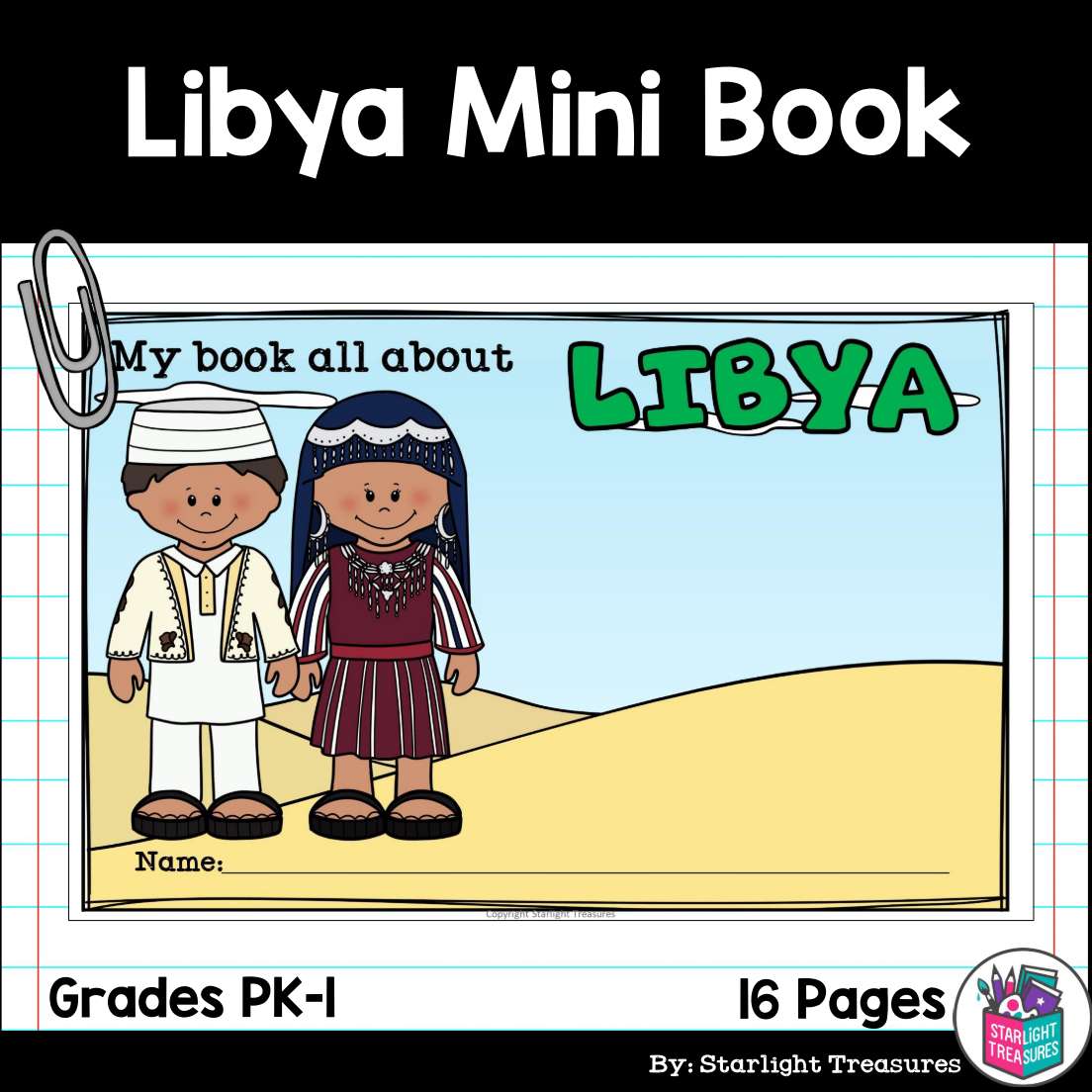 Libya Mini Book for Early Readers - A Country Study