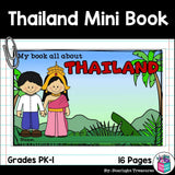 Thailand Mini Book for Early Readers - A Country Study