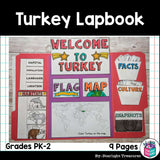 Turkey Lapbook for Early Learners - A Country Study