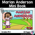 Marian Anderson Mini Book for Early Readers: Black History Month