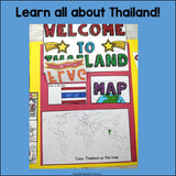 Thailand Lapbook for Early Learners - A Country Study