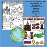 Saint Basil's Cathedral Fact Sheet for Early Readers - World Landmarks