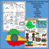 Ethiopia Fact Sheet for Early Readers