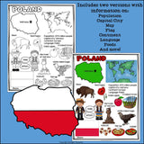 Poland Fact Sheet for Early Readers - A Country Study