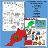 Morocco Fact Sheet for Early Readers