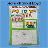 Libya Lapbook for Early Learners - A Country Study