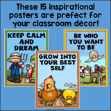 Classroom Décor Inspirational Posters - Farm Theme