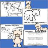 Polar Bears Mini Book for Early Readers