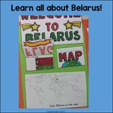 Belarus Lapbook for Early Learners - A Country Study