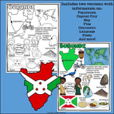 Burundi Fact Sheet for Early Readers