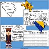 Bosnia and Herzegovina Mini Book for Early Readers - A Country Study