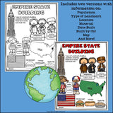 Empire State Building Fact Sheet for Early Readers - World Landmarks