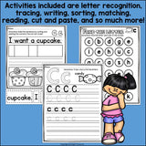 Alphabet Letter of the Week Worksheets for Early Readers - Letter C