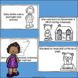 Daisy Bates Mini Book for Early Readers: Black History Month