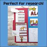Algeria Lapbook for Early Learners - A Country Study