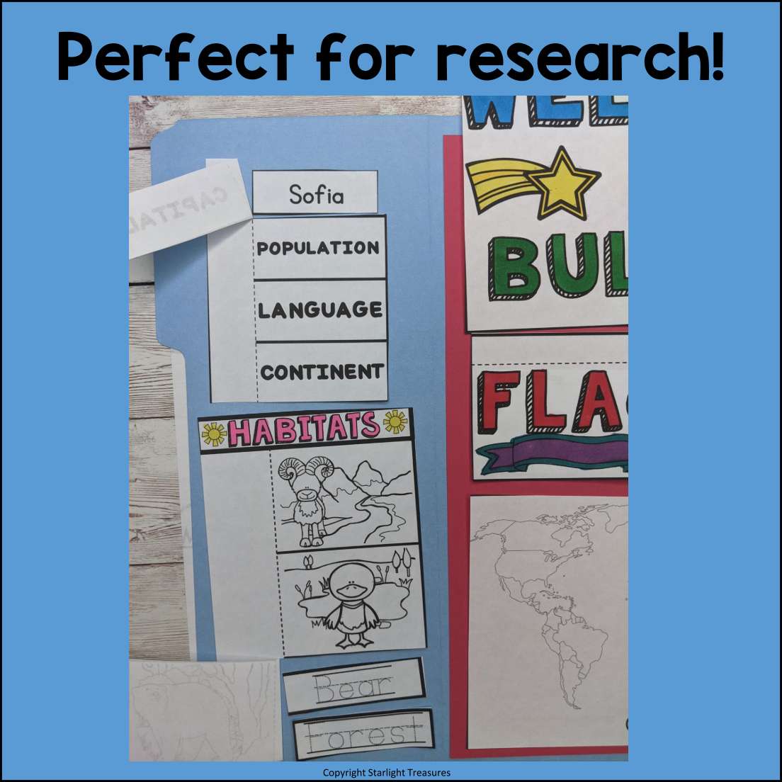 Bulgaria Lapbook for Early Learners - A Country Study