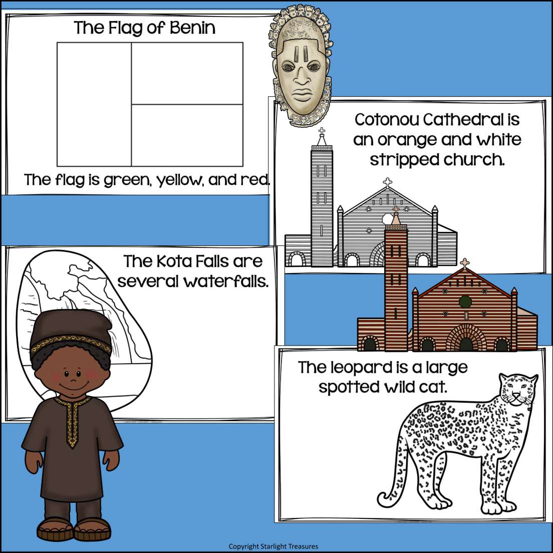 Benin Mini Book for Early Readers - A Country Study