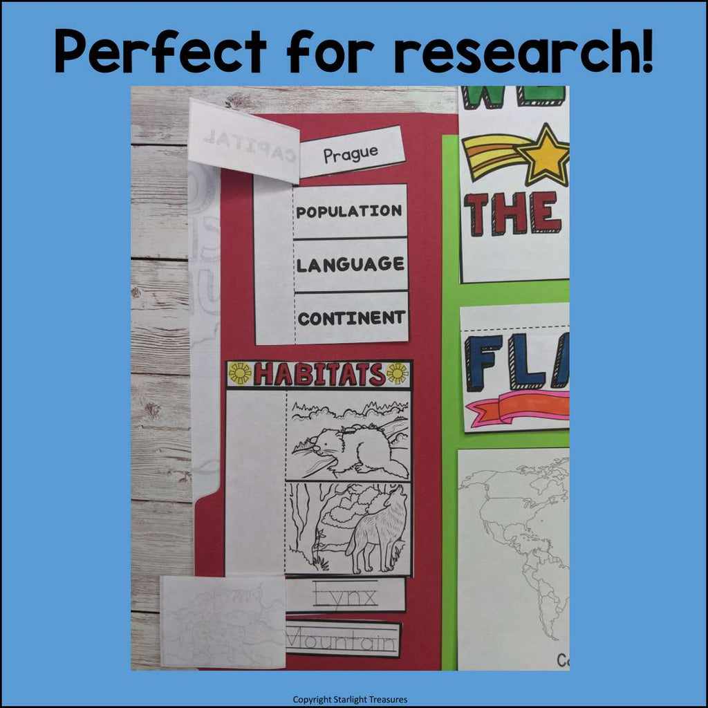 Czech Republic Lapbook for Early Learners - A Country Study