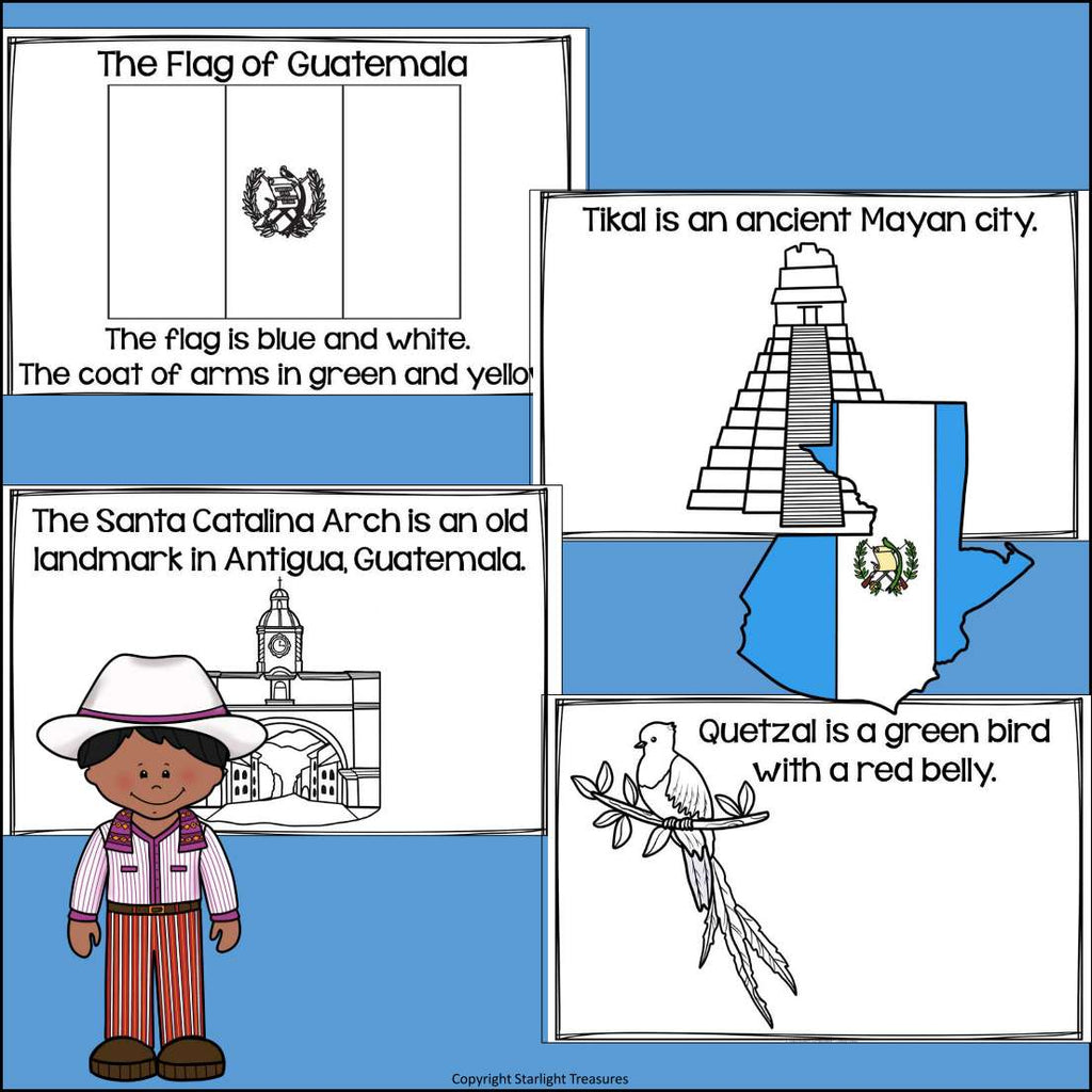 Guatemala Mini Book for Early Readers - A Country Study