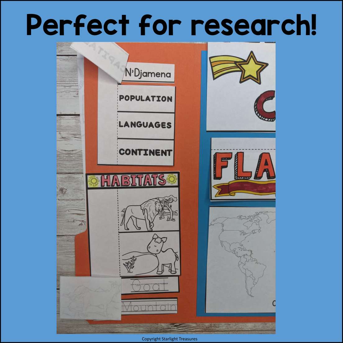 Chad Lapbook for Early Learners - A Country Study