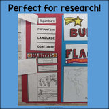 Burundi Lapbook for Early Learners - A Country Study