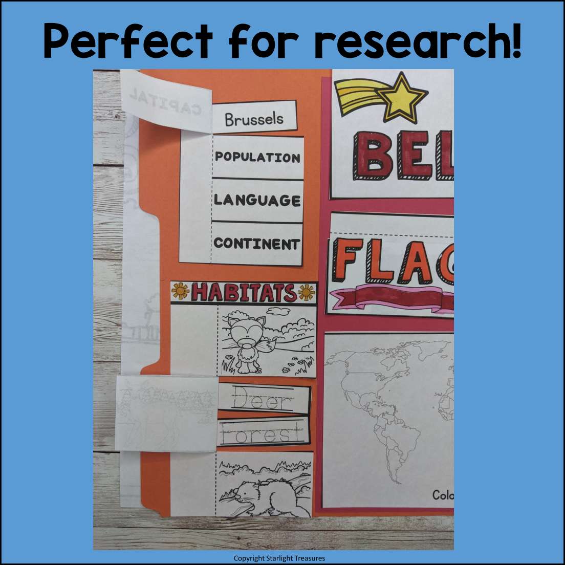 Belgium Lapbook for Early Learners - A Country Study