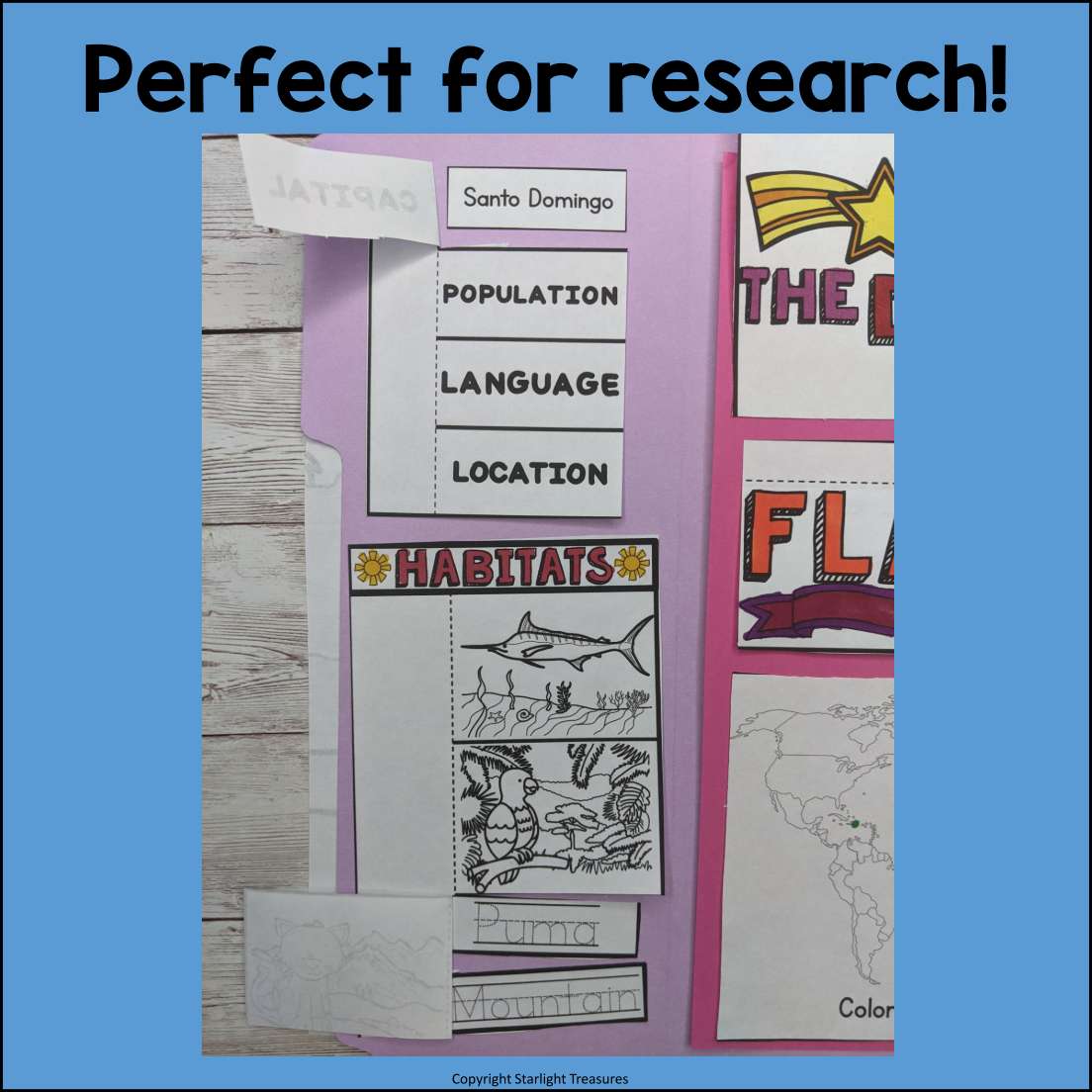 Dominican Republic Lapbook for Early Learners - A Country Study