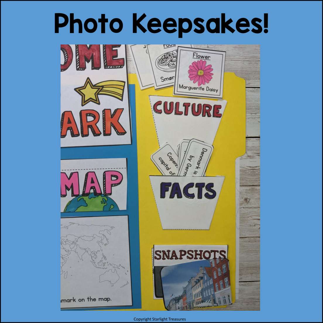 Denmark Lapbook for Early Learners - A Country Study