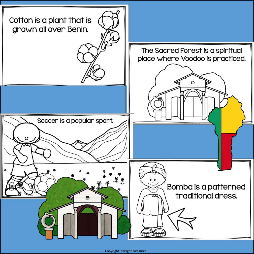 Benin Mini Book for Early Readers - A Country Study