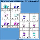Winter Alphabet Clip Cards for Early Readers - Alphabet Clip Cards FREEBIE