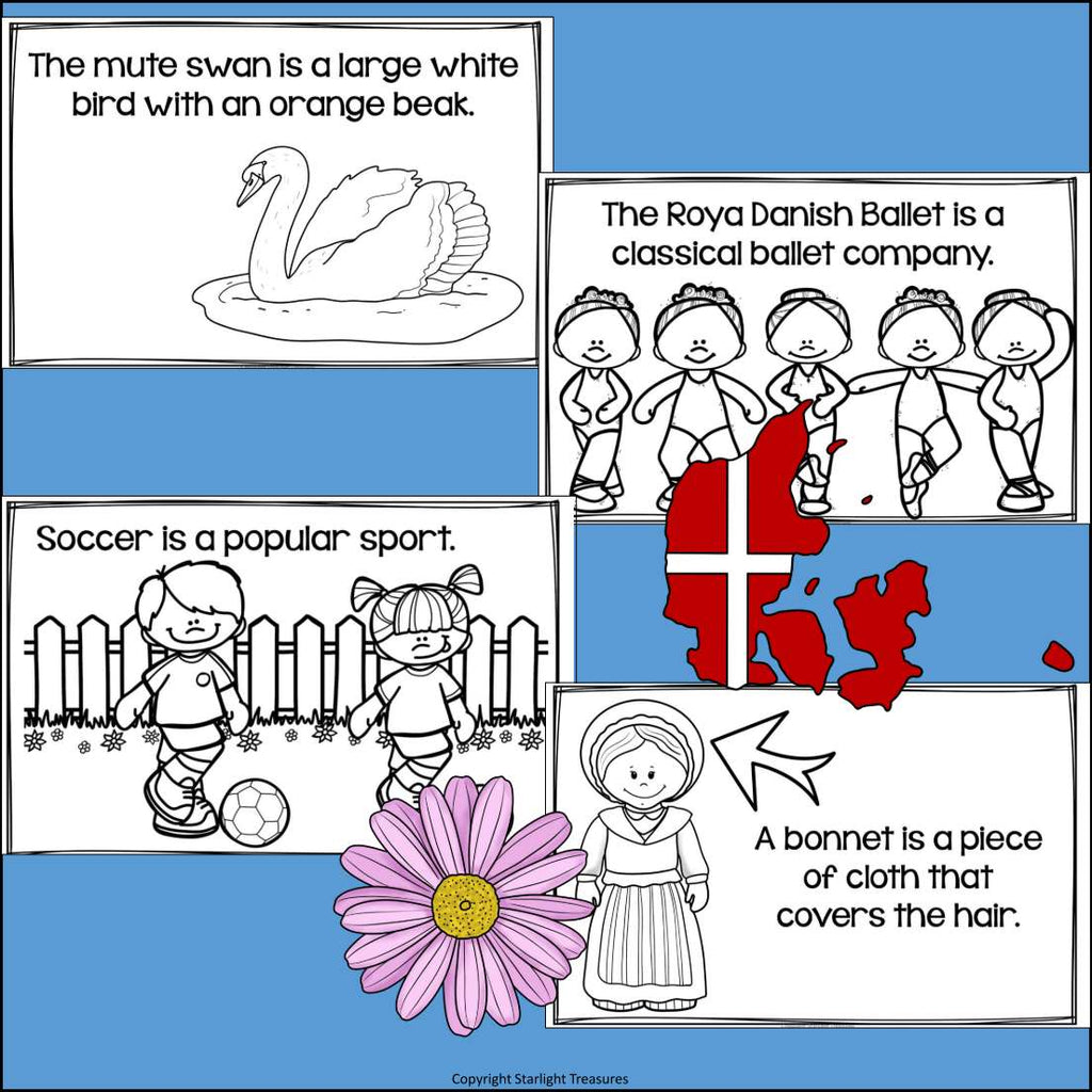 Denmark Mini Book for Early Readers - A Country Study