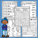 Alphabet Letter of the Week Worksheets for Early Readers - Letter G