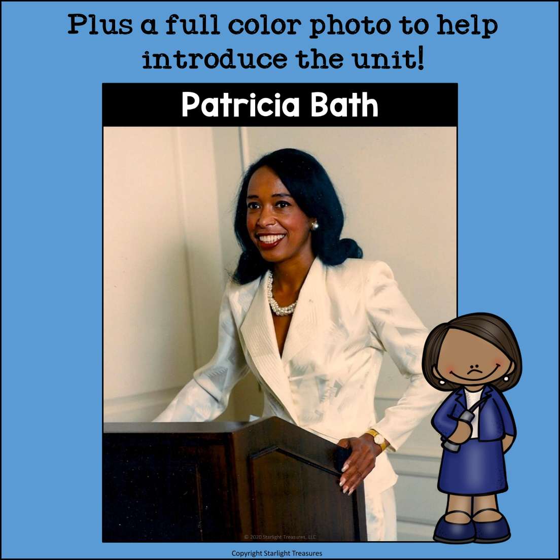 Patricia Bath Mini Book for Early Readers: Black History Month