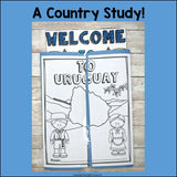 Uruguay Lapbook for Early Learners - A Country Study