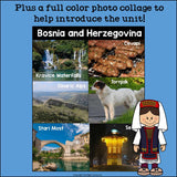 Bosnia and Herzegovina Mini Book for Early Readers - A Country Study