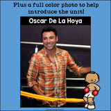 Oscar De La Hoya Mini Book for Early Readers: Hispanic Heritage Month