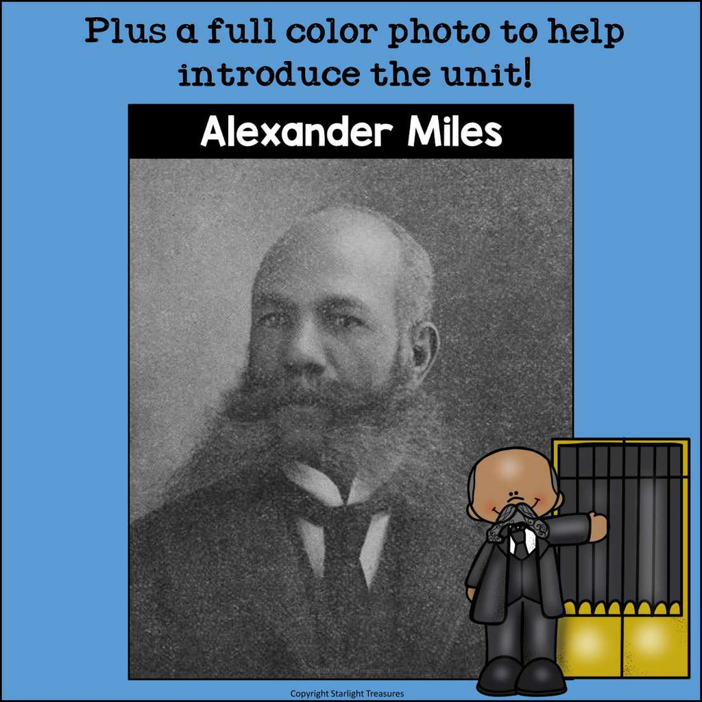 Alexander Miles Mini Book for Early Readers: Black History Month